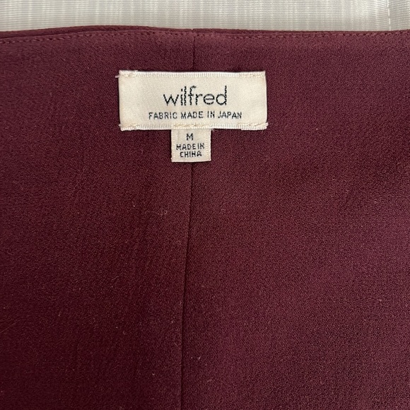 Wilfred burgundy tank size M - Picture 3 of 4